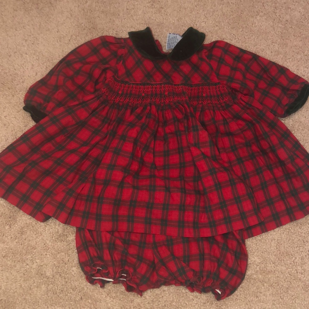 Holiday Dress with Bloomers